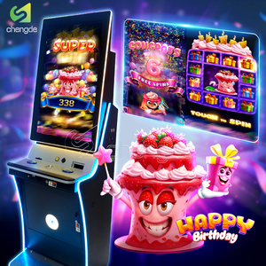 Dukungan Teknis Seumur Hidup Mesin Koin Game <span class=keywords><strong>Vegas</strong></span> Skillful Autoplay Highend Party Link 6 in 1 CD-JX01 Mesin Skill Lengkap - Product Image 2