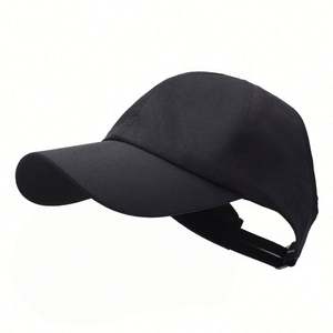 Gorras deportivas unisex al por mayor, gorras de poliéster para correr al aire libre de verano, visera solar de secado rápido, gorras de béisbol comunes - Product Image 2