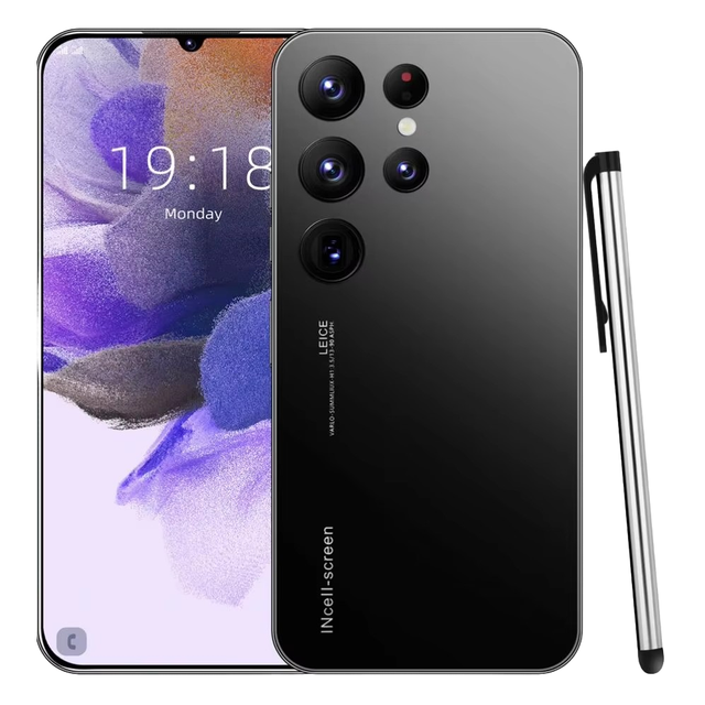 Sold New High Quality H24 Ultra Mystery Box Octa Core HD Dual SIM CDMA Android 12 Smartphone with 48MP Camera