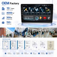 Lecteur multimédia automobile Android 16, 9 pouces, 3+64G, autoradio universel avec CarPlay sans fil, Android Auto, 4G et audio ASP
