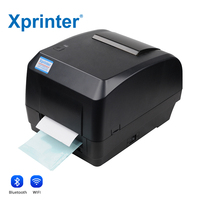 Impresora Térmica Directa de etiquetas de código de barras Xprinter 300, diseño de capacidad de cinta de pulgadas, impresora térmica de 4 pulgadas