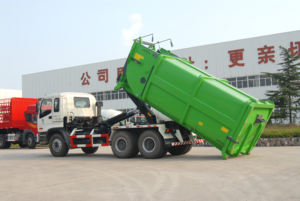 รถคอนเทนเนอร์ Rhd Dongfeng 9ตันรถยกตะขอ10cbm รถยกตะขอ - Product Image 3