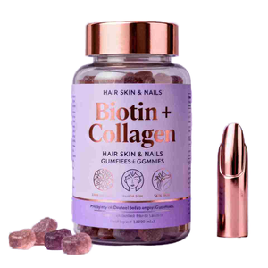 OEM Private Label Vegane Halal Kollagen Biotin Multivitamin-Ergänzung für Haare, Haut und Nägel in Gummiform - Product Image 1