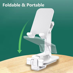 Portable <b>Desktop</b> Phone Holder Adjustable Mobile Phone Holder Mini Foldable Phone <b>Stand</b> - Product Image 2