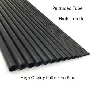 ท่อคาร์บอนไฟเบอร์ขนาดสั่งทำพิเศษ รูปทรงต่างๆ ขนาด 20 มม. 22 มม. 24 มม. ท่อ/แท่งคาร์บอนไฟเบอร์แบบพัลทรูชั่น - Product Image 4