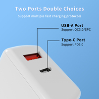 Chargeur de téléphone OEM 20W multifonction, chargeur USB C rapide PD, chargeur USB Type C pour iPhone Apple