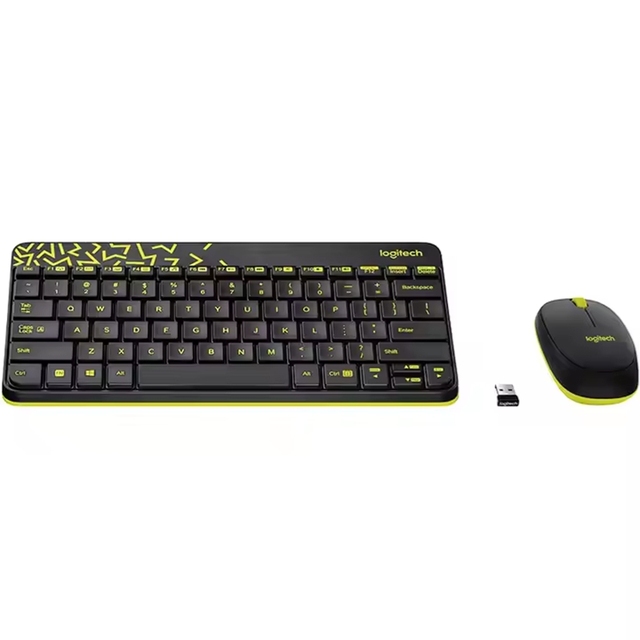 Original Logitech Mk240 Nano Wireless Keyboard and Mouse Combo for Laptop Desktop Home Office Using Keyboard and Mouse Set