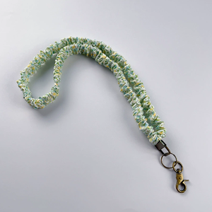 Dickdarm elastisches Polyester Plissee bedruckte hängende Rings chnalle Handy hängende Seil kette Lehrer <span class=keywords><strong>Lanyard</strong></span> - Product Image 6