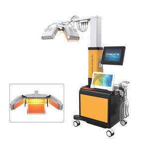 Appareil de croissance capillaire laser 6-en-1 sur pied |   Thérapie par la lumière rouge 650 nm |   Inspection du cuir chevelu non invasive, repousse des cheveux et soin du cuir chevelu - Product Image 4