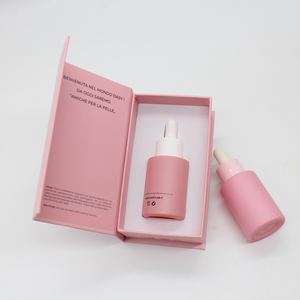 Bouteille en verre d'huile capillaire de haute qualité boîtes en carton de conception personnalisée boîtes d'emballage de sérum d'huile essentielle de parfum pour cosmétique - Product Image 3