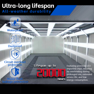 Chất lượng cao chuyên nghiệp dẫn đường hầm ánh sáng mờ lạnh trắng không thấm nước văn phòng đường xe hội thảo sang trọng nhà để xe CE chứng nhận - Product Image 5