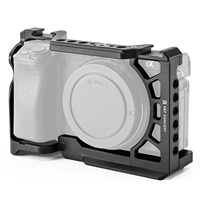 K&F Concept avec base à dégagement rapide Arca-Swiss, cage de protection complète pour appareil photo en aluminium léger pour Sony Alpha 6500/6400/6300