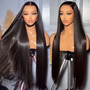 100% मानव बाल ब्रजलियन कच्चे पूर्ण फीता फ्रंट विग 250 घनत्व hd मानव बाल विग 13x6 13x4 पारदर्शी फीता के साथ - Product Image 3