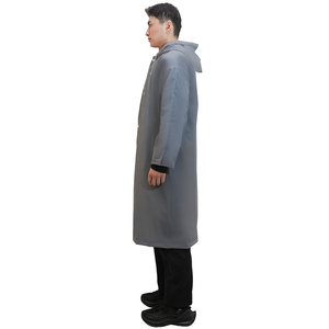 Pioggia impermeabile per esterno con cappuccio di dimensioni maggiori per Poncho leggero riutilizzabile da <span class=keywords><strong>donna</strong></span> antipioggia usa e getta - Product Image 3