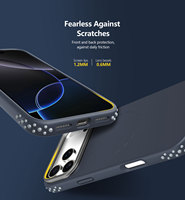 Nouvelle coque de téléphone portable en TPU TPE avec béquille magnétique en métal pour iPhone 17 Pro Max, protection antichoc à coussin d'air