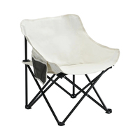 Chaises de jardin pliantes portables en acier au design moderne et en tissu polyester, ensemble de 2 meubles d'extérieur avec sac de transport