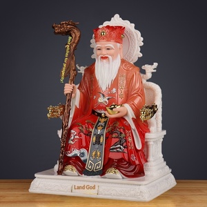Nuova Statua di Terra <span class=keywords><strong>e</strong></span> Buddha per Uso Domestico, Ornamento per il Culto della Fortuna <span class=keywords><strong>e</strong></span> della Benedizione, Semi-artigianale - Product Image 1
