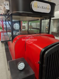 รถพ่วงขายอาหารไฟฟ้าสแตนเลสแบบลากจูง รับน้ำหนักได้ 2500 กก. ขายในจีน - Product Image 4