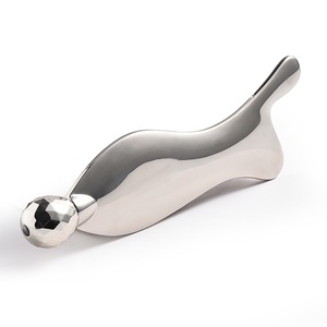 Masajeador Facial de Plata de Diseño Exclusivo, Herramienta de Masaje Ocular - Product Image 4