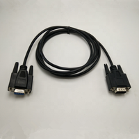 Cable DB9 macho a DB9 hembra Serial RS232 cable módem nulo