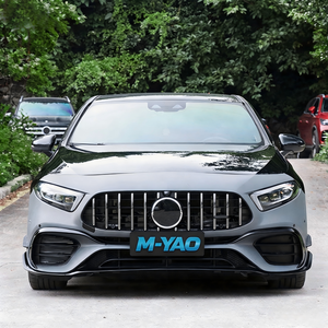 Kit de Carrocería Estilo A45 <span class=keywords><strong>AMG</strong></span> para <span class=keywords><strong>Benz</strong></span> Clase A W177 2018-2024 con Parachoques Delantero Mejorado, Rejilla y Estilo Exterior Completo - Product Image 3