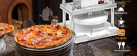 Machine à presser la pâte électrique ronde de 22 cm, plaque de qualité alimentaire antiadhésive, machine à faire des pizzas, des tortillas, des crêpes, des chapatis, des rotis pour la maison