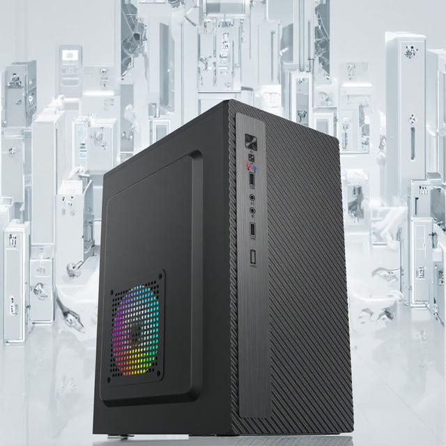 Desktop Office Cabinet PC China Manufacturer Factory Price Case PC Gaming Wholesale Customized PC ATX Micro Computer Chassis