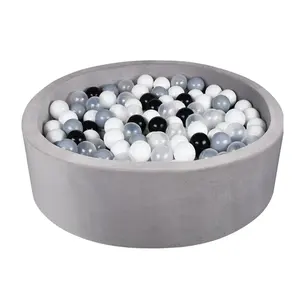 Wonder space easy to wash soft ball pool pit indoor outdoor kids baby fun foam pit pool play pit ball pool indoor