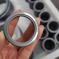 Joint mécanique SIC / Bague en carbure de silicium haute dureté, taille personnalisée pour l'étanchéité des pompes et des cylindres