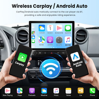 Podofo 12.3'' Autoradio sans fil Carplay/Android Auto 2+32G pour Toyota LAND CRUISER LC70 2008-2024 Fournisseur Vente en gros OEM
