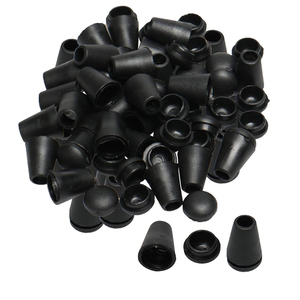 Tùy Chỉnh Màu Sắc Mờ Nhựa Duy Nhất Dây Nhựa End Dây Kéo Kéo Dây Khóa Nút Nhựa Màu Đen Chuỗi Dây Kết thúc - Product Image 3