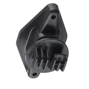 INS609 * B Preto alta dupla baixa garra isolador PP material poli Madeira Post Garra - Product Image 2