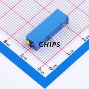 Resistencia Ajustable/Potenciómetro 3006P-103-LF, Componente de Orificio Pasante (THT)-3P, Resistencia de 6.5x4.9mm, 10kOhm, 10%, 750mW, 250ppm ℃ - Product Image 2