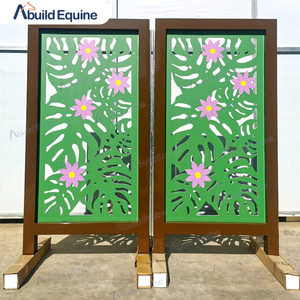 Abuild AB Equine Products: Ala per Salto Ostacoli Equestri con Design Personalizzato, Materiale in Alluminio, Dimensioni 170x60cm, Leggera e Facile da Installare - Product Image 1