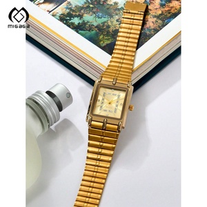 Relojes Diamantes Chapados Japón Movt Cuarzo Resistente Al Agua Femme Sr626sw Precio Sin Logo Mujeres Cuarzo 18K Reloj De Oro Para Mujer - Product Image 5