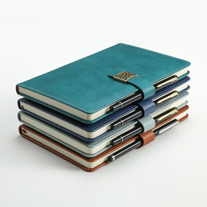 Agenda quotidien exécutif en cuir PU, carnet de notes pour le bureau, l'école et l'écriture, cadeau d'affaires - Product Image 3