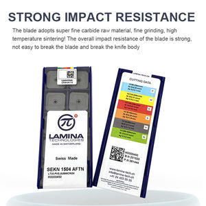 100% produits originaux SEKN1504 AFTN plaquette de fraisage tournant des plaquettes en carbure de tungstène - Product Image 4