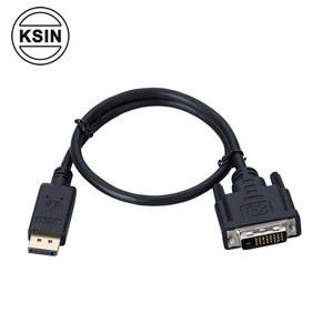 Profesional DP <span class=keywords><strong>a</strong></span> <span class=keywords><strong>DVI</strong></span> Cable convertidor <span class=keywords><strong>DisplayPort</strong></span> macho <span class=keywords><strong>a</strong></span> <span class=keywords><strong>DVI</strong></span>-<span class=keywords><strong>D</strong></span> 24 + 1Pin hombre pantalla adaptador Cable para Monitor - Product Image 4