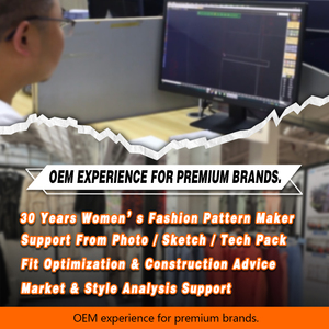 定制批发热卖高品质长袖优雅时尚女士短裙 - Product Image 5