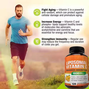 VitaHall OEM Vitamine C liposomale 1600 mg Antioxydant Haute absorption Acide ascorbique liposoluble Suppléments vitaminiques - Product Image 6