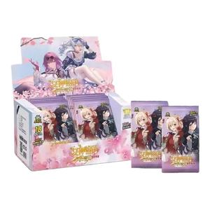 การ์ดสะสมเทพธิดาญี่ปุ่น 48 กล่อง การ์ดอนิเมะวาอิฟู CCG การ์ดเปิดกล่องขายส่ง ของเล่นบนโต๊ะ ของขวัญวันเกิดเด็ก เกมกระดาน บลายด์บ็อกซ์ - Product Image 1