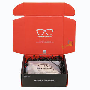 免费样品批发折叠瓦楞纸箱定制印刷彩色包装纸板箱邮件发货带定制标志 - Product Image 5