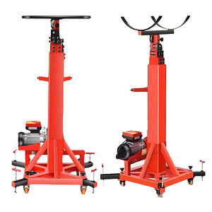 Lève-porte à enroulement de 300 kg, lève-porte vertical multifonctionnel, plateforme de levage pour la construction et l'installation, avec base mobile - Product Image 4