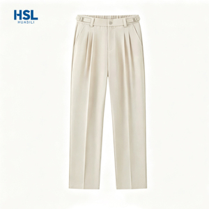 <span class=keywords><strong>Pantalon</strong></span> décontracté pour <span class=keywords><strong>homme</strong></span>, coupe droite, infroissable, en tissu fluide, style <span class=keywords><strong>classique</strong></span>, idéal pour le travail et les affaires - Product Image 4