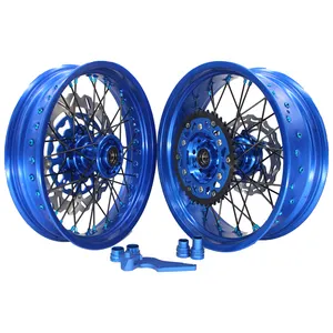 17X3.5 17X4.25ซูเปอร์ Motard แข่งซี่ล้อซูเปอร์โมโตล้อรถจักรยานยนต์สำหรับยามาฮ่า YZF 250 2020