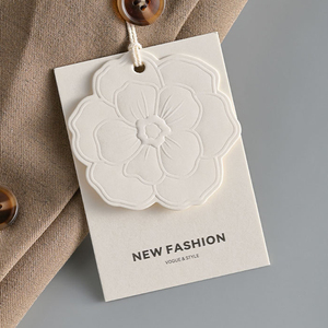Custom Printed Logo Hangtags Garment <strong>Clothes</strong> <strong>Tags</strong> Luxury Swing <strong>Tags</strong> Set String Pin Design Paper Clothing Hang <strong>Tags</strong> - Product Image 5