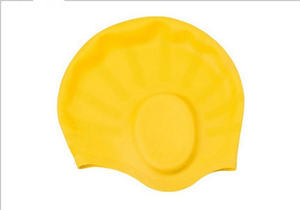 Bonnet de bain en gel de silicone flexible pour hommes et femmes, cheveux longs, sport, imperméable, bonnet de natation pour <span class=keywords><strong>piscine</strong></span>, couvre-chef pour adultes - Product Image 4