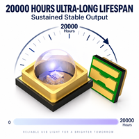 Source de lumière fiable 600mW 60 degrés Diode purifiante ultraviolette profonde 305nm 315nm pour les soins de la peau Source de lumière Luz