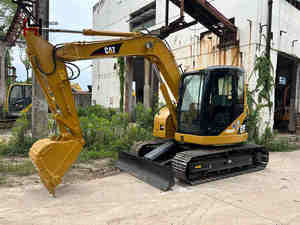 Excavator Mini Hidrolik <span class=keywords><strong>Caterpillar</strong></span> 308C 8 Ton Asli untuk Konstruksi Jalan Bekas dengan Jam Kerja Rendah - Product Image 2