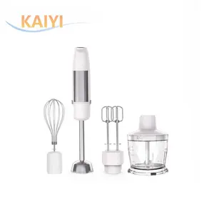 New Items 800W or 600W DC Motor Turbo Button Vegetable Meat Food manual hand blender mixer sticker